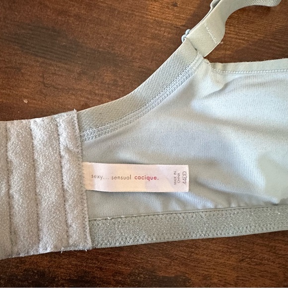 Cacique Underwire Light Blue Bra 44DD - Picture 6 of 9